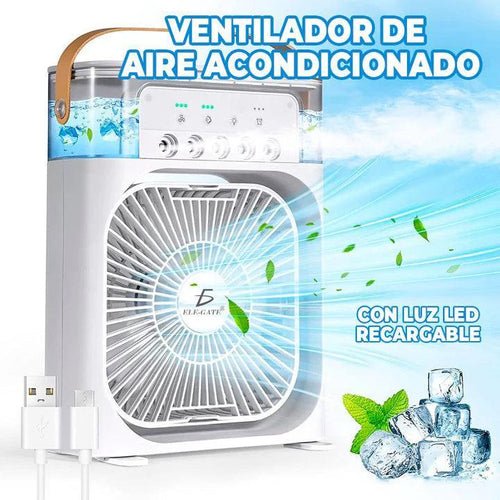 Aire acondicionado y humificador 4 en 1