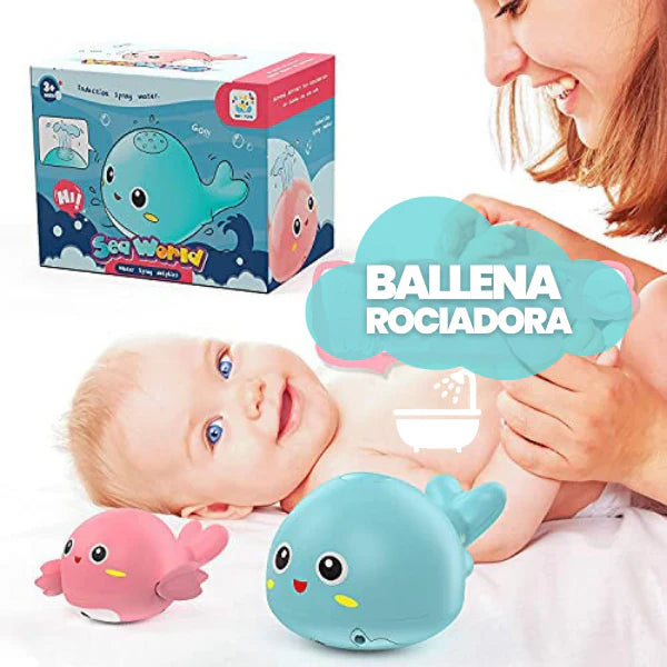 Balleny® l BALLENA ROCIADORA DE AGUA l PAGA 1 LLEVA 2 + ENVÍO GRATIS 🎁