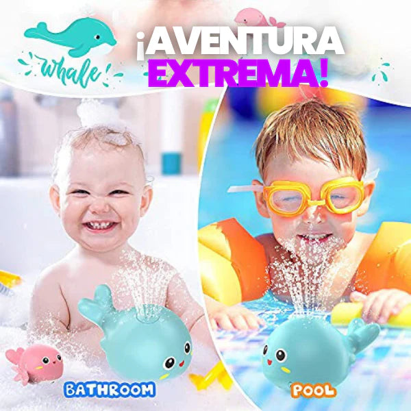 Balleny® l BALLENA ROCIADORA DE AGUA l PAGA 1 LLEVA 2 + ENVÍO GRATIS 🎁