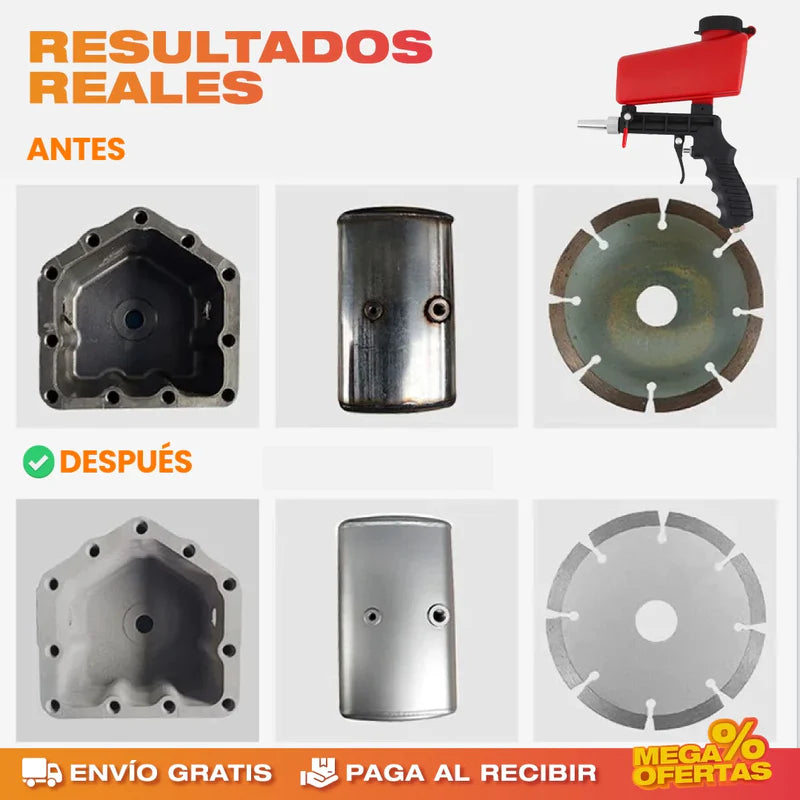 Pistola Chorro De Arena Neumática