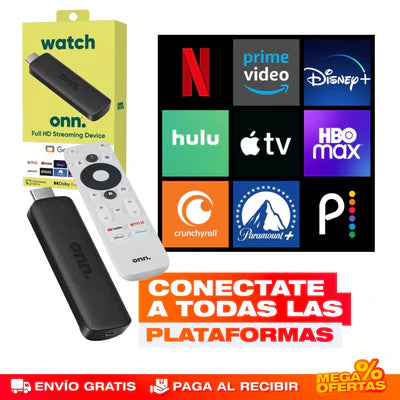 Convertidor Smart TV de Google + Control Remoto