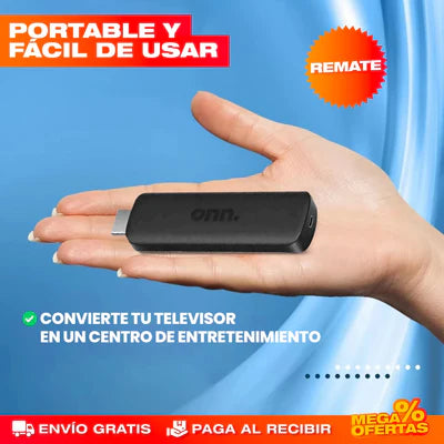 Convertidor Smart TV de Google + Control Remoto