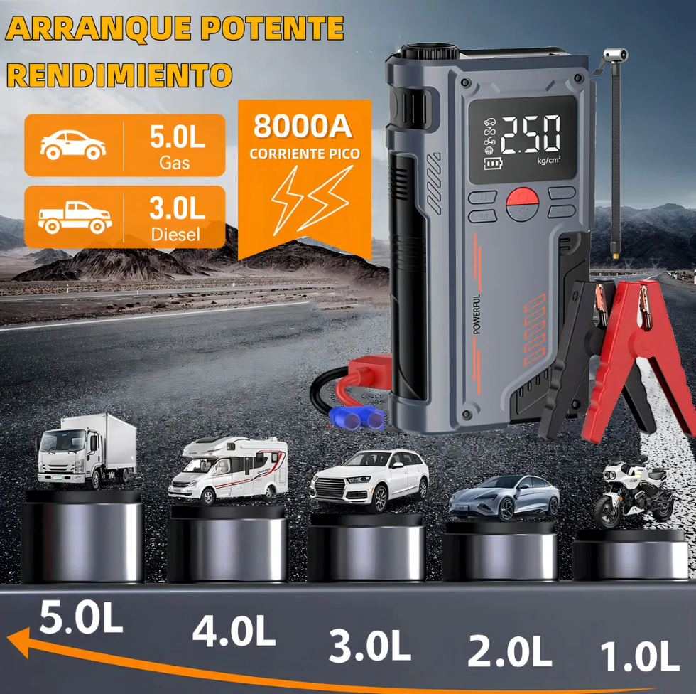 Arrancador de Vehiculos POWERFULL