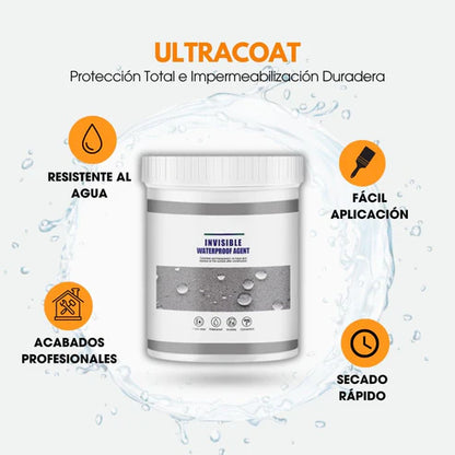 ULTRA COAT® | Sellador Impermeabilizante de 500 mL + Brocha de Regalo 🎁