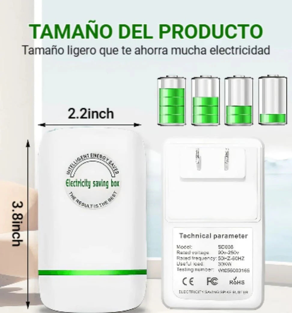 Ahorrador de Energía - SmartVolt™ – 90–250V l SUPER OFERTA