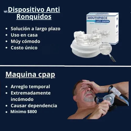 Dispositivo Anti-Ronquidos para un Descanso Perfecto