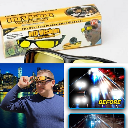 Gafily ® l Gafas HD Para Conducir Con Tranquilidad l 2 x 1
