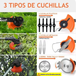 💥¡Transforma tu jardín en minutos! 💥 Guadaña™ – con Batería Recargable.