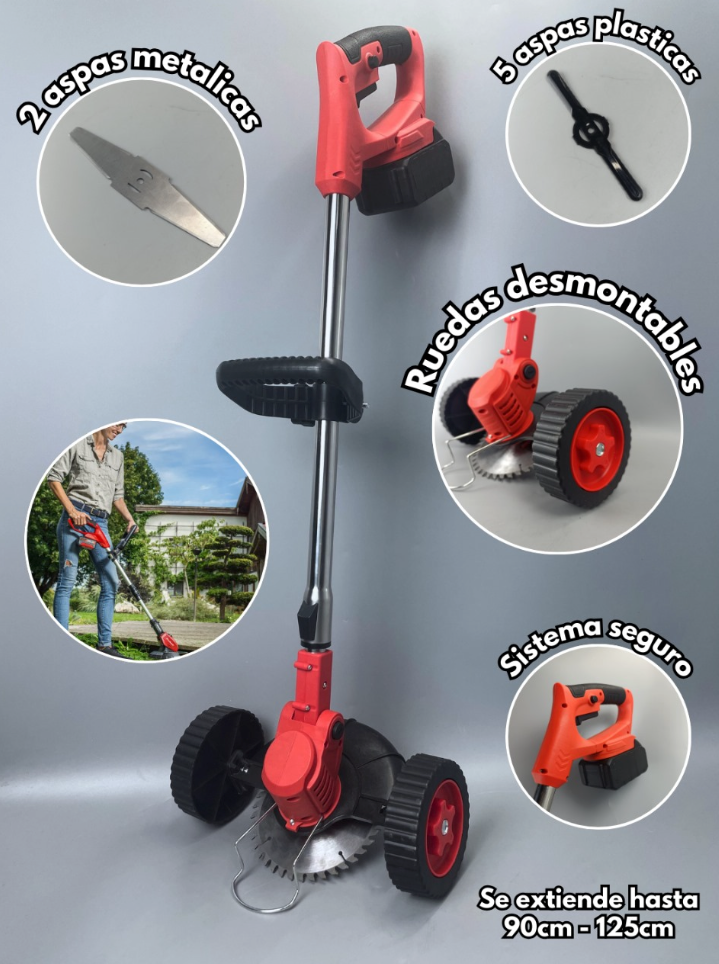 💥¡Transforma tu jardín en minutos! 💥 Guadaña™ – con Batería Recargable.