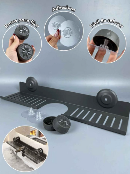 ORGANIZADOR METALICO PARA FREGADEROS O LAVAMANOS