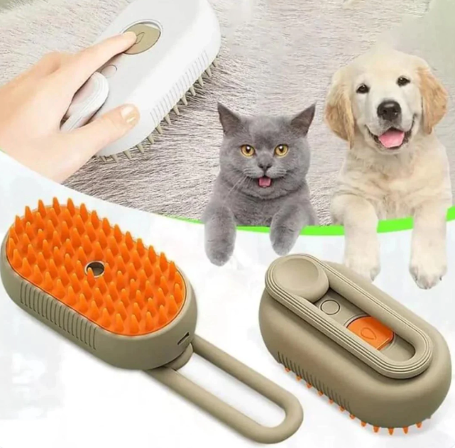 CEPILLO A VAPOR PARA MASCOTAS🐾 + Envío Gratis