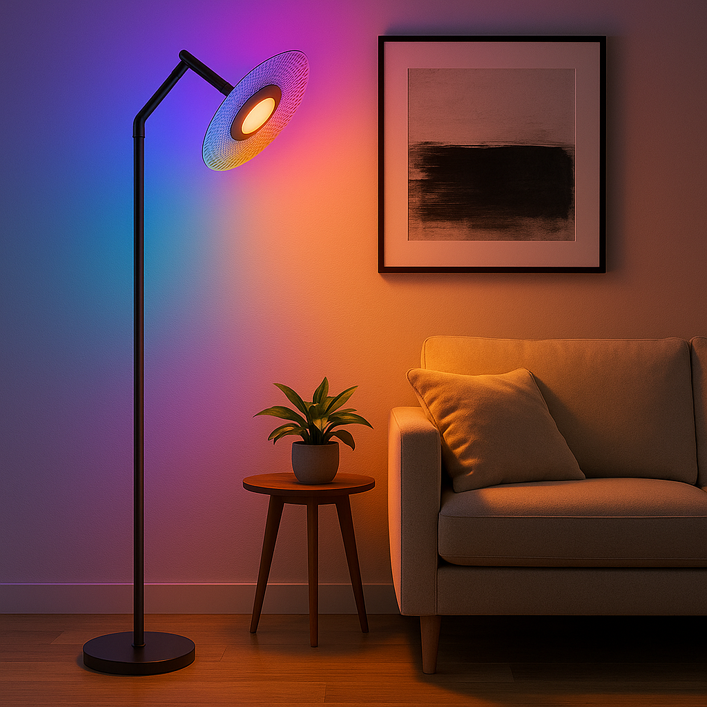 Lumiéra® | Lámpara Inteligente WRGB de Piso ✨ + ¡Envío Gratis!