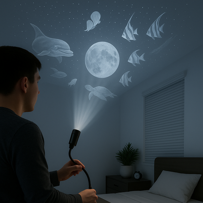 Proyecti® l Proyector LED LUNA 🌑🌙 + ¡Envío Gratis!