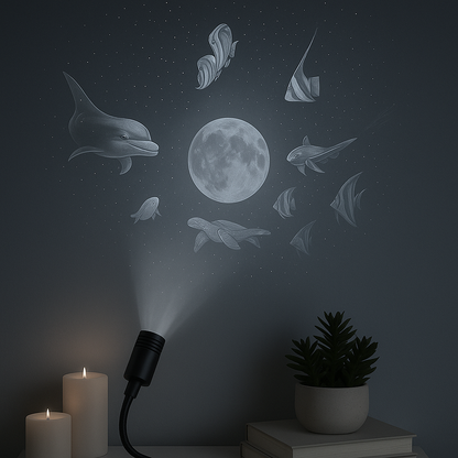 Proyecti® l Proyector LED LUNA 🌑🌙 + ¡Envío Gratis!