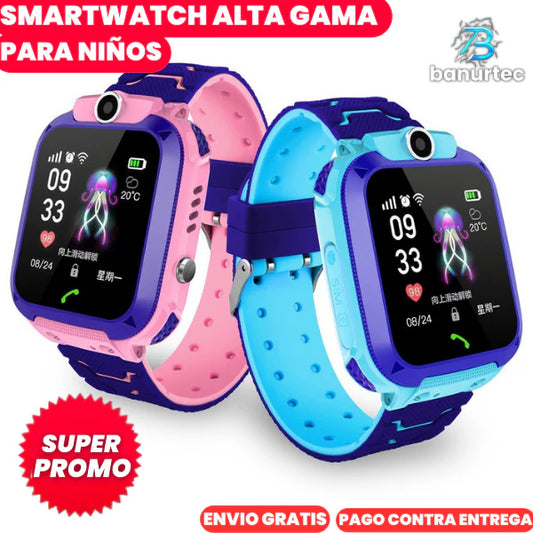 RELOJ INTELIGENTE ALTA GAMA PARA NIÑOS - Smart Watch®