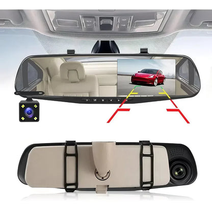 Espefy® l Espejo Retrovisor Doble Camara