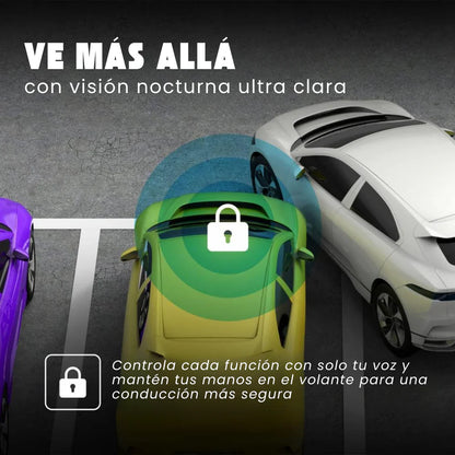 Espefy® l Espejo Retrovisor Doble Camara