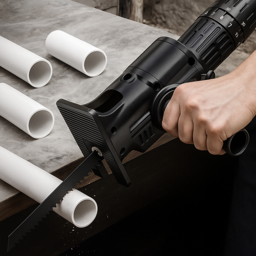 DrillMate® | Kit de Sierra Adaptable 🪚 Convierte tu Taladro en una Herramienta Profesional + ¡Envío Gratis!