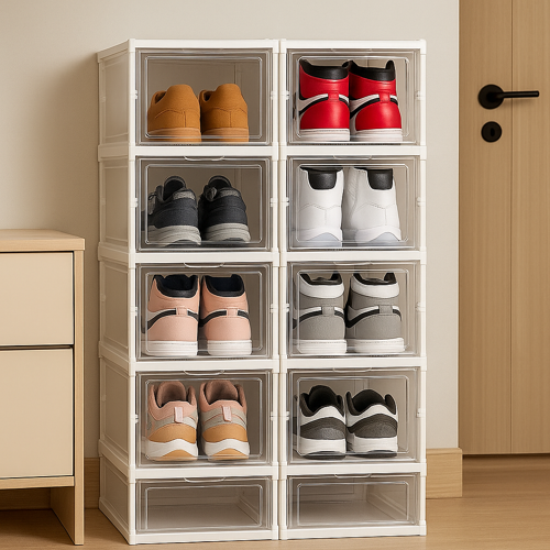 FoldShoes® | Mantén tus Zapatos Organizados y Siempre a la Vista 🧺💫